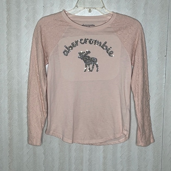 ❤️ ABERCROMBIE Kids Top Size 9/10 - Picture 2 of 4